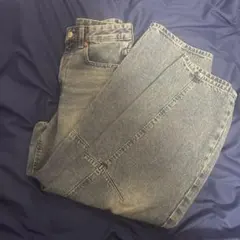 GU バレルレッグジーンズ