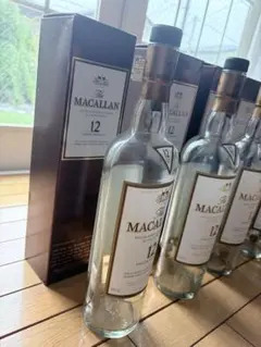 稀少 The Macallan 12年 旧 シングル700ml 6本 化粧箱付き