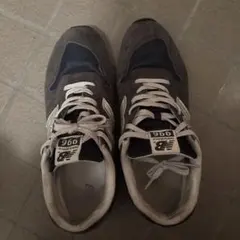 New Balance 996 グレー/ネイビー スニーカー