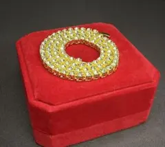 高級感モアサナイト仕様 50cm 4mm テニスチェーン