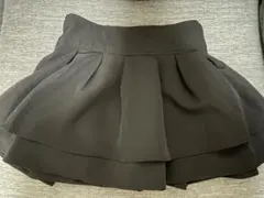 インパン裏地付きフレアミニスカート