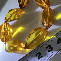 本蝋琥珀ネックレス 36g 新Y8-0701☆ - メルカリ