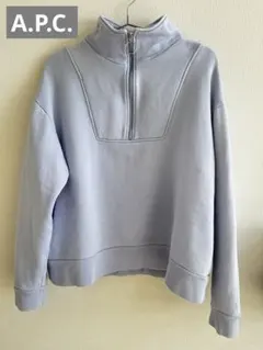 A.P.C. ハーフジップ トレーナー M アーペーセー
