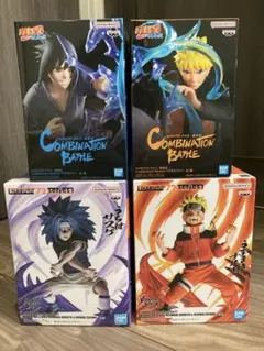 NARUTO ナルト サスケ プライズフィギュア 4点セット