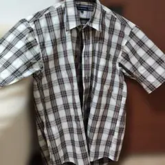 新品未使用　Southern Fields 半袖シャツ M チェック