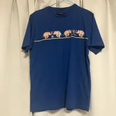 JIM THOMPSON 半袖Tシャツ 象柄 ブルー サイズMのサムネイル