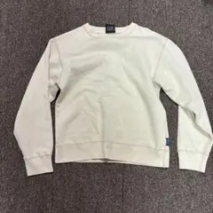 DISCUS クリーム色 トレーナー Sのサムネイル
