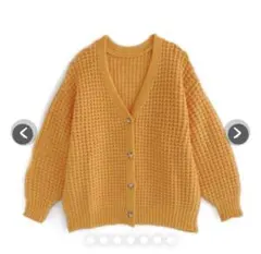 GRL ワッフル編みニットカーディガン [an1322]