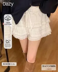 レースショートパンツ　SHEIN