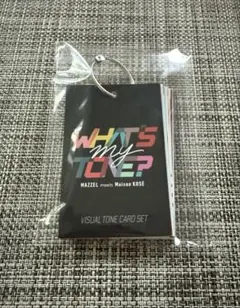 【新品】MAZZEL メゾンコーセー　ビジュアルトーンカードセットB