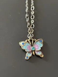 ANNA SUI 蝶モチーフ ネックレス