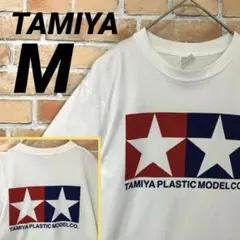 TAMIYA 両面デザイン ビッグプリント デカロゴ プラモデル Tシャツ 半袖のサムネイル
