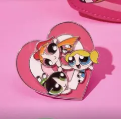 【【 新品未使用 】】パワーパフガールズ　ピンバッジ　レア　可動式