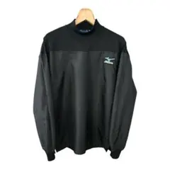 【美品】MIXUNOミズノ長袖 M 黒 トレーニングウェア シャカシャカ