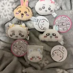 ちいかわ　ミニがま口ポーチ５点セット