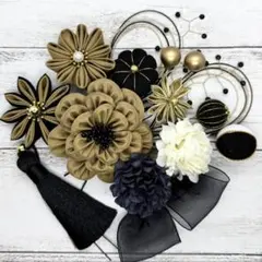 髪飾り　☆4098☆ ウ様　つまみ細工　成人式　卒業式