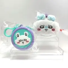 ちいかわ モモンガ ぬいふわトートミニ まんまるミニシリコンポーチ ２種セット