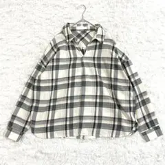 CECIL McBEE セシルマクビー チェック柄シャツ M カジュアル