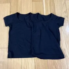 黒 半袖シャツ 2枚セット