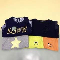 Tシャツ5点セット