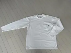 新品同様ザノースフェイスポケットつきロンT白XL