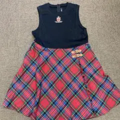 BURBERRY ノースリーブ ワンピース チェック柄 130