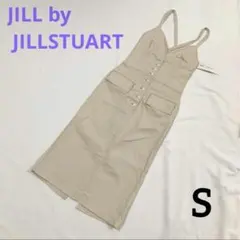 【新品未使用】JILLbyJILLSTUART デニムワンピース Sオフホワイト
