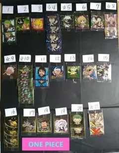 ワンピース　　ONE PIECE大海賊ウエハース９弾　シール　まとめ売り　３４枚