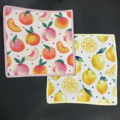 【B品】新品❤︎フェイラーFEILER ラブラリー❤︎ハンカチ2枚セット❤︎