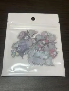 サンリオキャラクターシール 46枚入り アクリル製