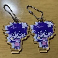 OMORI 猫 ラバーキーホルダー - メルカリ