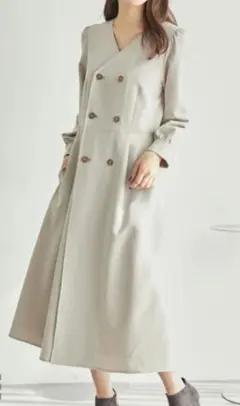 【ROPE PICNIC】タグ付き トレンチ ワンピース ロングワンピース