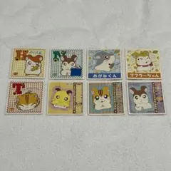 【平成レトロ】とっとこハム太郎 ステッカー 8枚セット