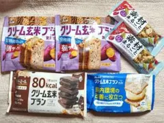 クリーム玄米ブラン、プロテインバー お菓子 4種お試しアソート 計6個セット