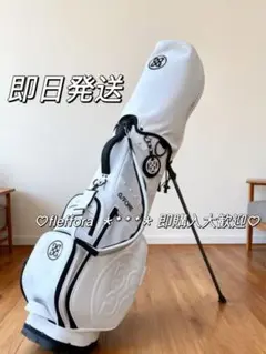 限定大特価 ❤️G/FORE ジーフォア ゴルフ キャディバッグ 新品未使用 G/FORE ジーフォア キャディバッグ スタンド式 9インチ G FORE