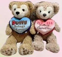 ダッフィー　シェリーメイぬいぐるみSセット　ハロウィン　ハート　ディズニー◎