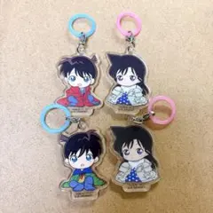 名探偵コナン ふらっとめじるしアクセサリー ちぢませ隊ver 工藤新一 毛利蘭