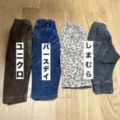 70.80サイズ 子供服 パンツ4枚セット まとめ売り
