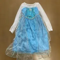エルサ　ディズニー キャラクター衣装 青