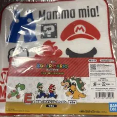 一番くじスーパーマリオ　いつも一緒マリオ&フレンズ　E賞タオルコレクション