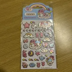 【新品＊未開封】キキララ＊Little Twin Stars＊シール＊立体