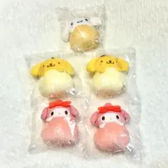 サンリオ フルーツ大福マスコット ポムポムプリン シナモロール マイメロディ