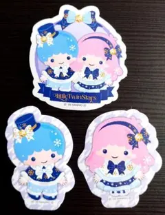 ♠ キキララ サンリオ ハッピーくじ H賞 ステッカーセット ホリデイ シール