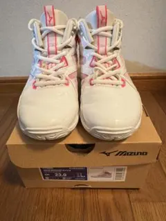 Mizuno トレーニングシューズ ハイカット ホワイト/マルチカラー