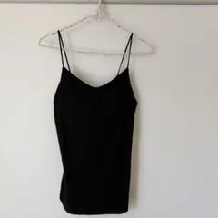 ユニクロエアリズム　ブラキャミソール　シルクブレンドM　マメクロゴウチ　パット付