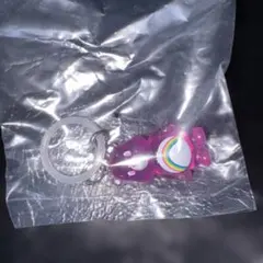 ケアベア めじるしアクセサリー ガチャガチャ ピンク ①