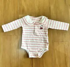 ミッフィー刺繍ロンパース 80cm プティマイン