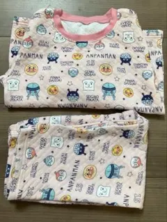 アンパンマン パジャマセット 100cmピンク女の子