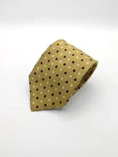 良品✨ Franco Valentino ネクタイ シルク ゴールド 1148