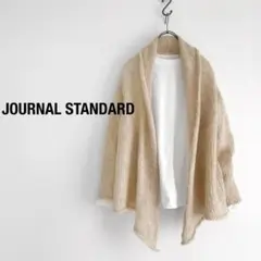 JOURNAL STANDARD モヘヤ混 ニットカーディガン